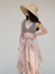 Hana Dip Dyed Cashmere Shawl Pink 10