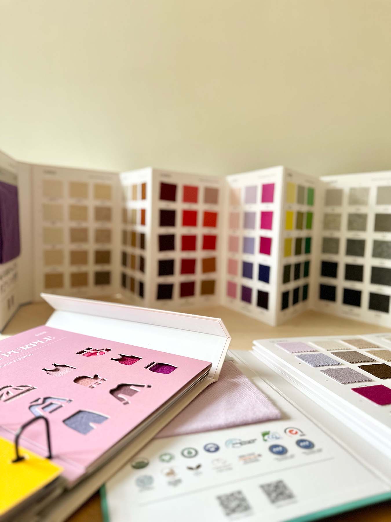 yarn swatch book 2