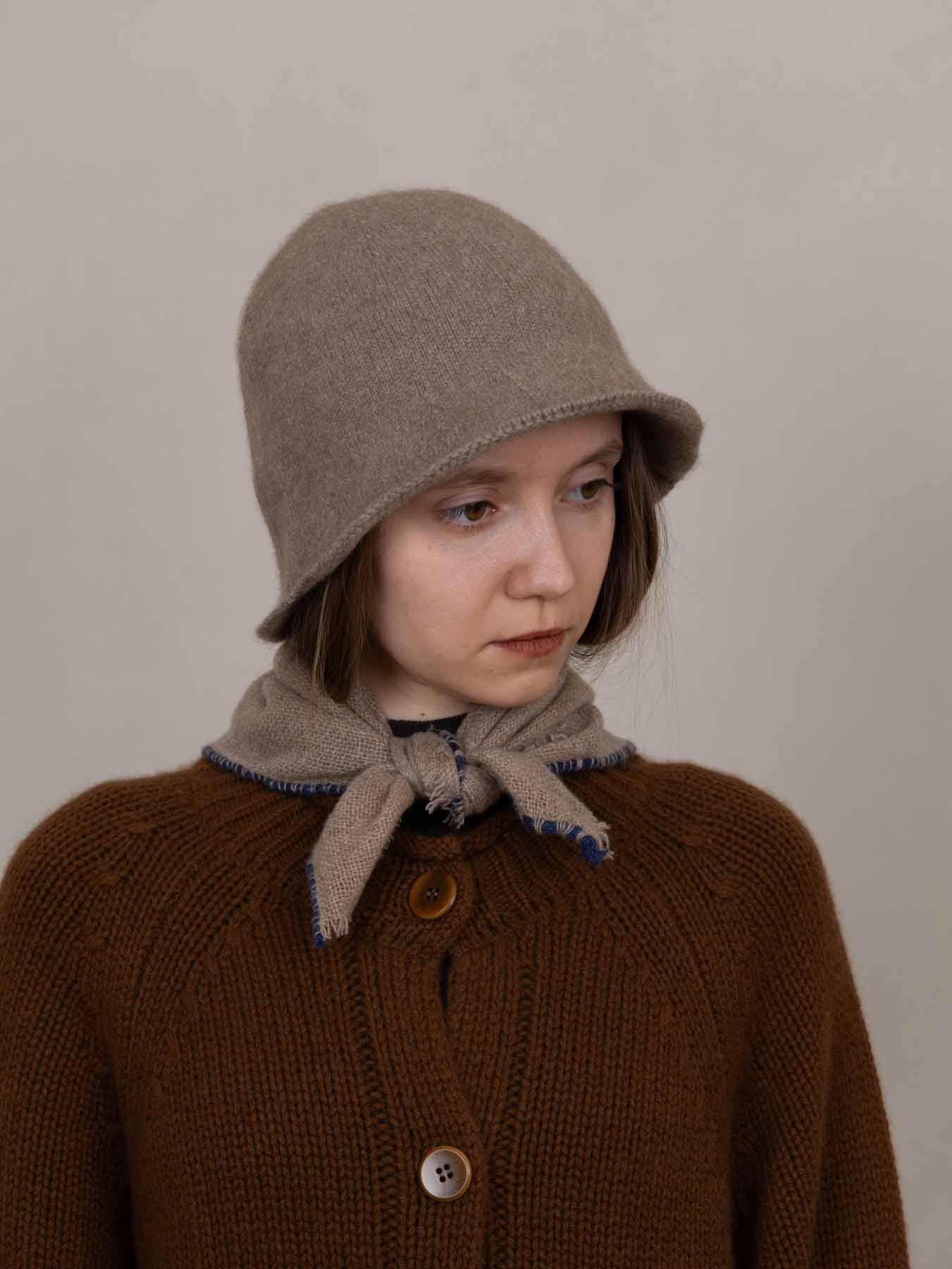 Noma Cashmere Foulard Beige