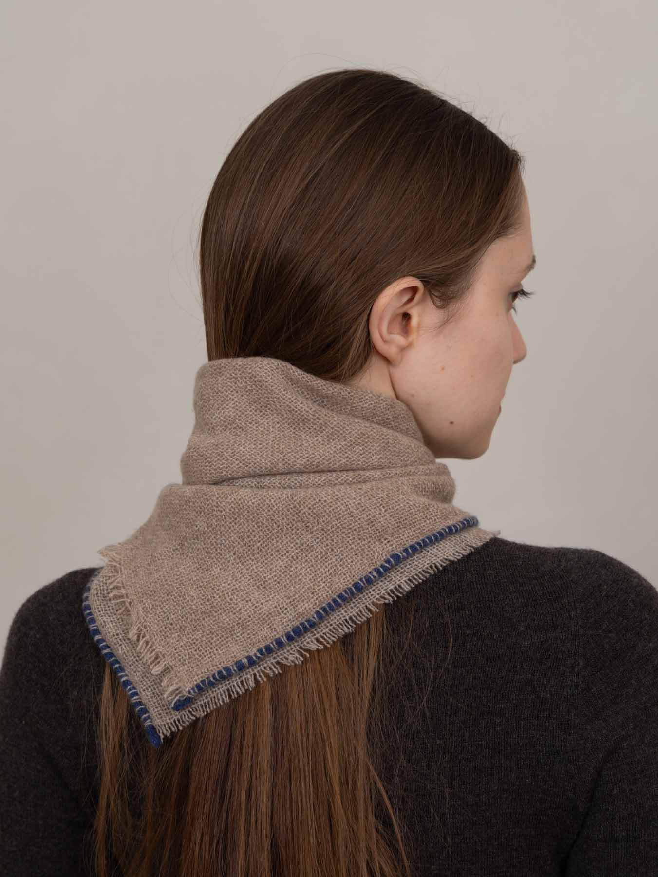 Noma Cashmere Foulard Beige
