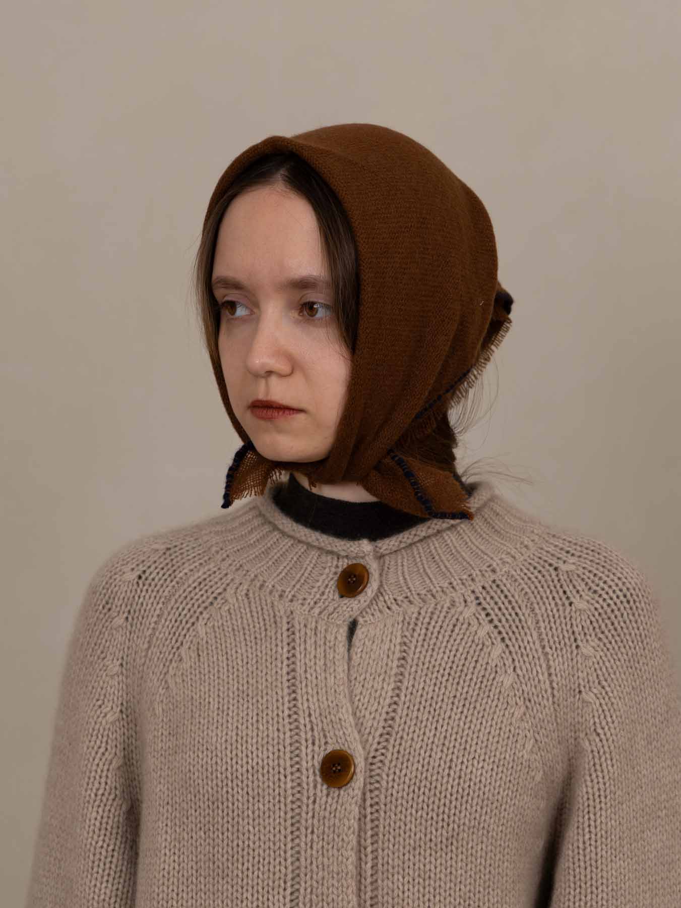 Noma Cashmere Foulard Tawny