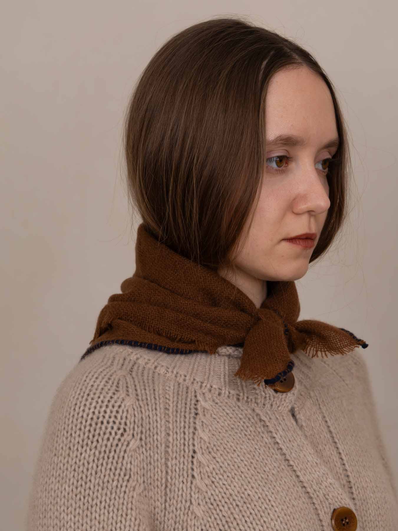 Noma Cashmere Foulard Tawny