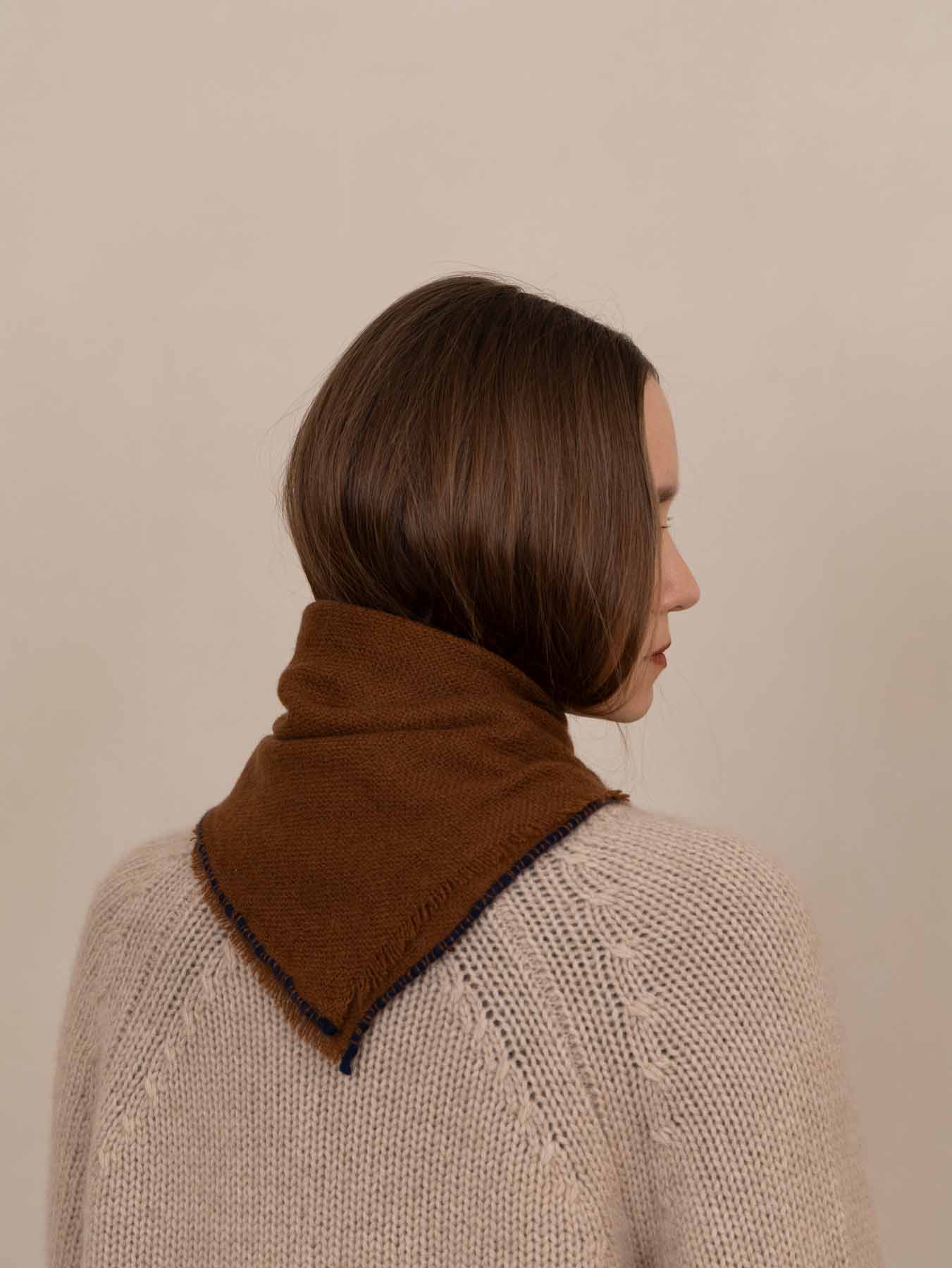 Noma Cashmere Foulard Tawny