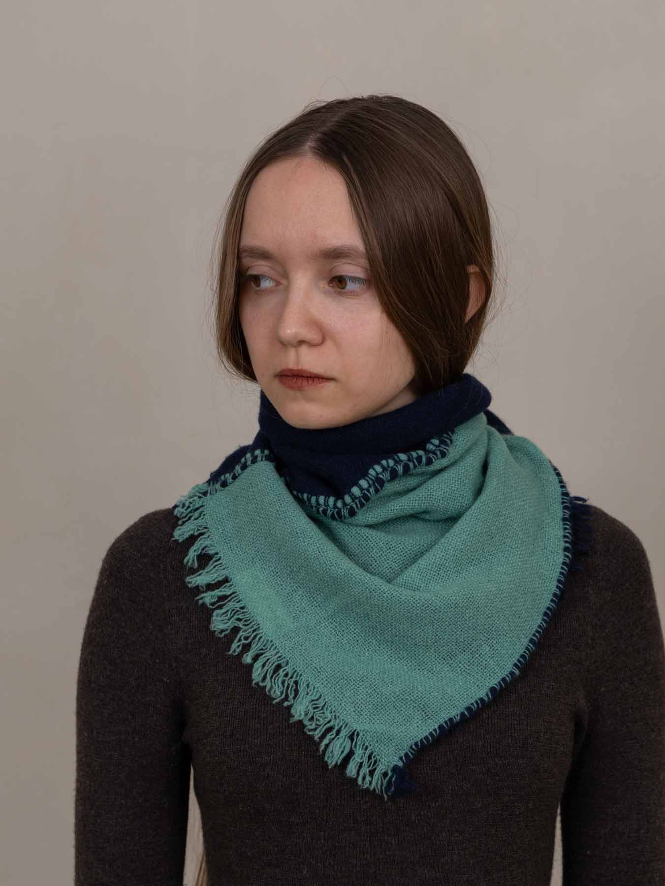 Wonder Cashmere Foulard Blue
