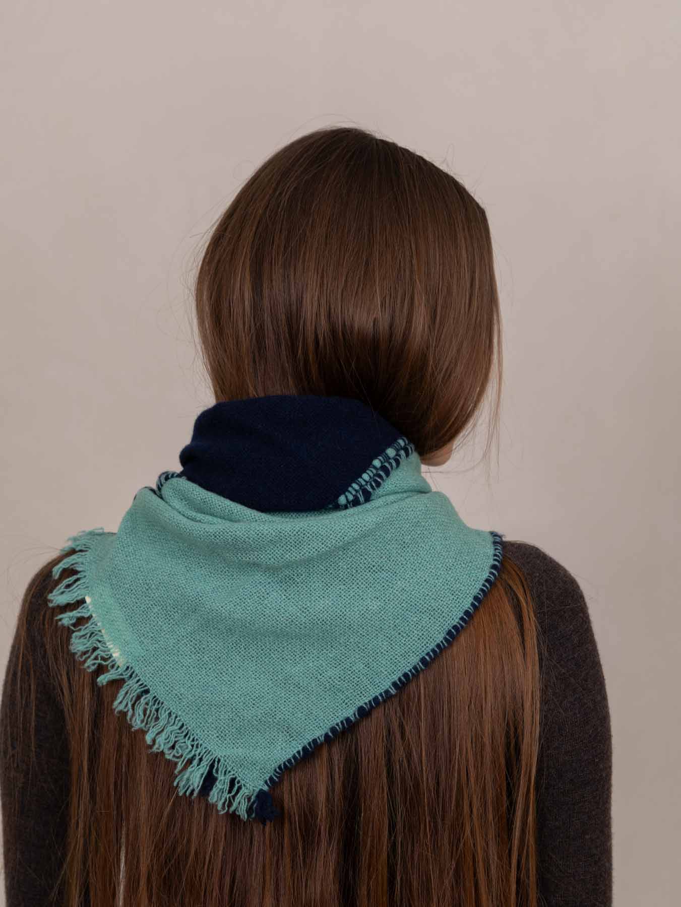Wonder Cashmere Foulard Blue
