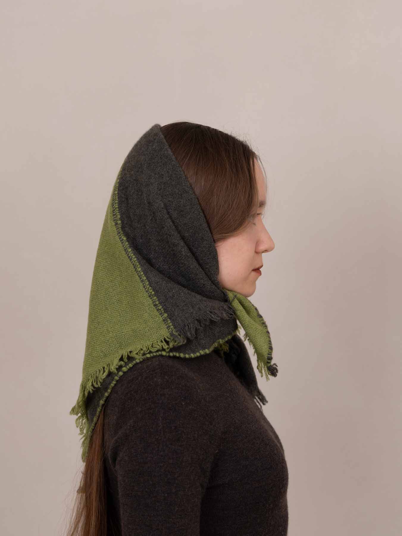 Wonder Cashmere Foulard Green