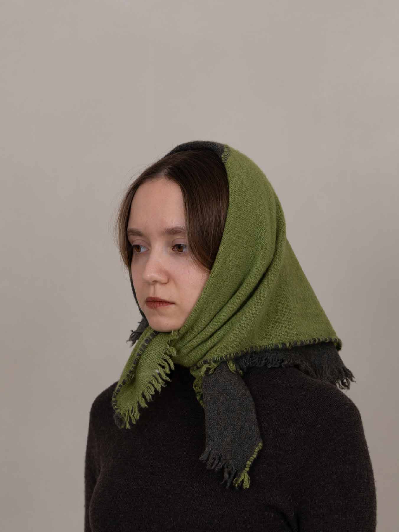 Wonder Cashmere Foulard Green