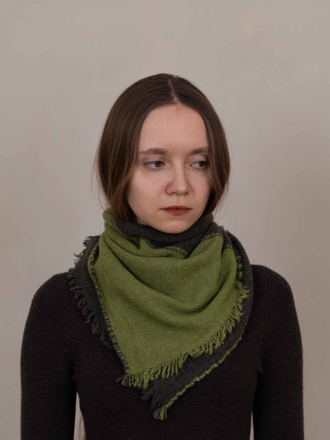 Wonder Cashmere Foulard Green