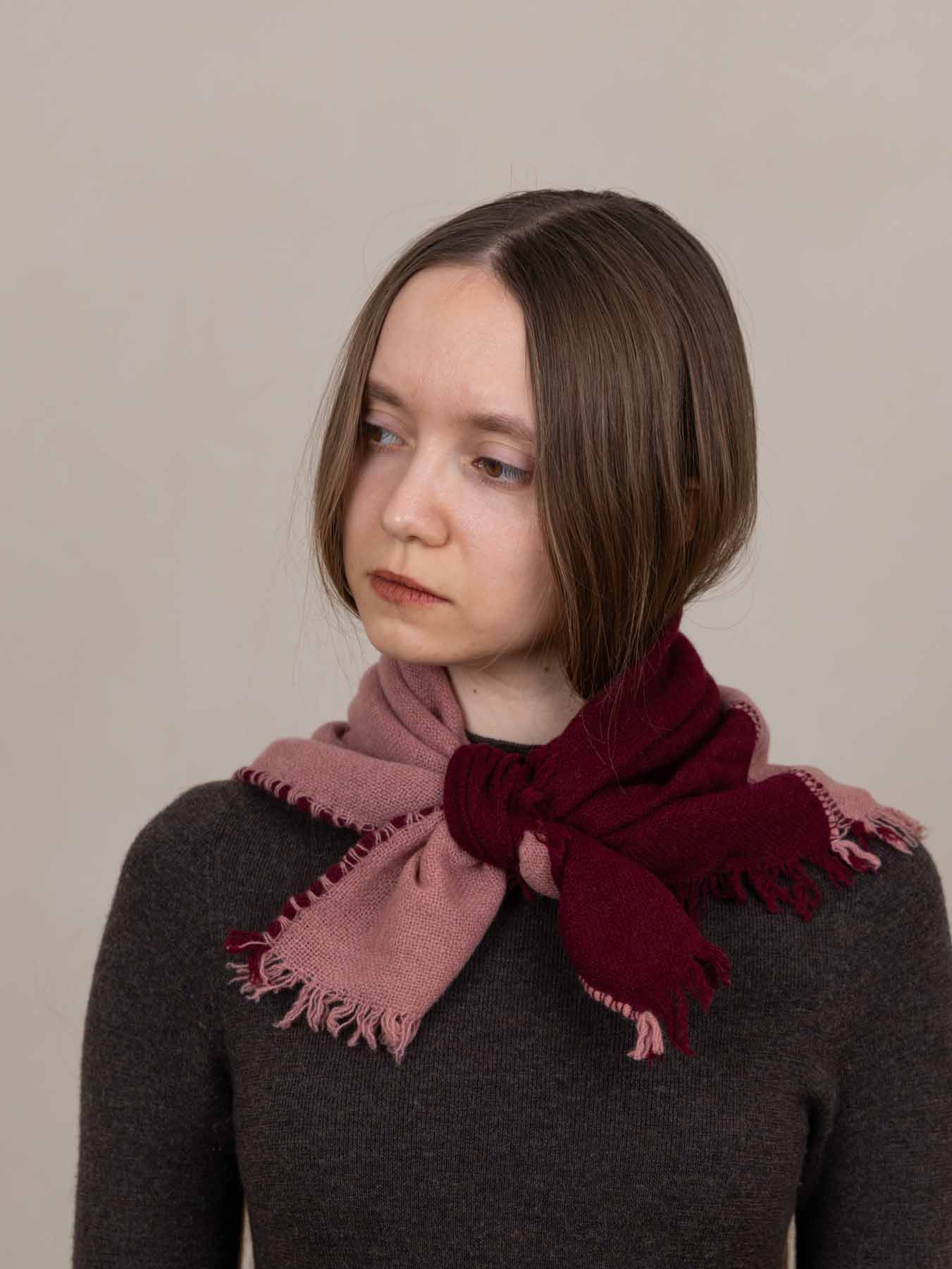 Wonder Cashmere Foulard Pink