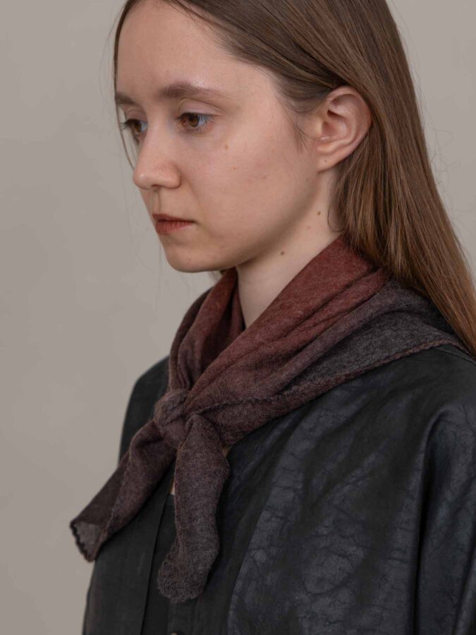 Muse Cashmere Foulard Beetroot