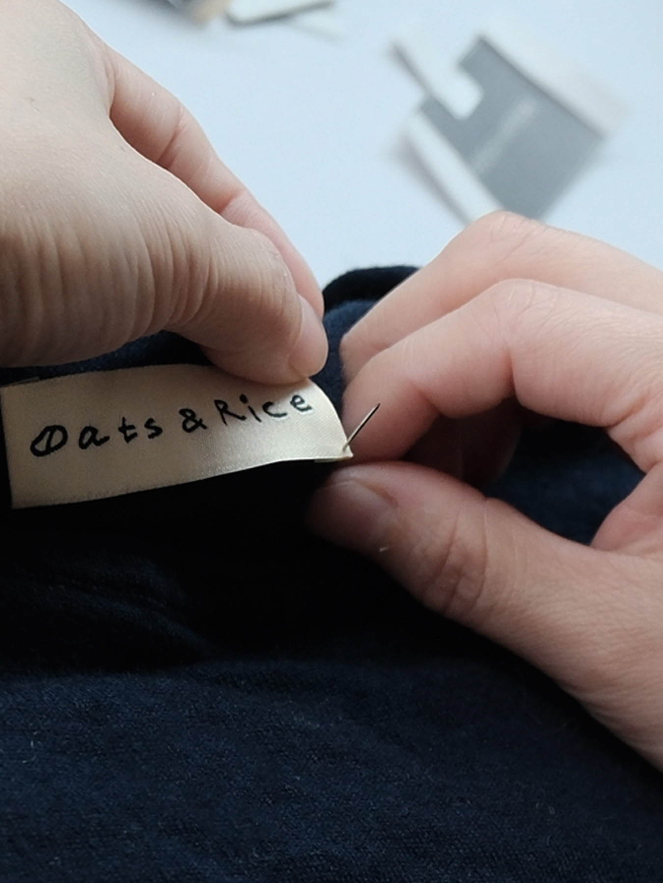 sewing closeup