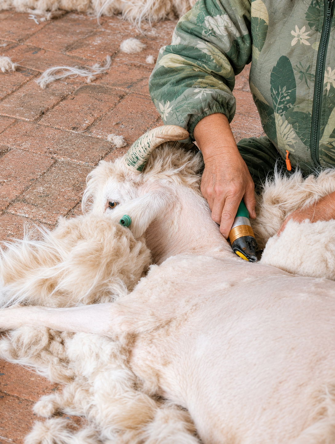 shearing image closeup 2